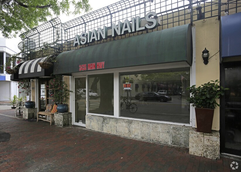 More Photos Of 3433-3437 Main Hwy, Miami Storefront For Lease