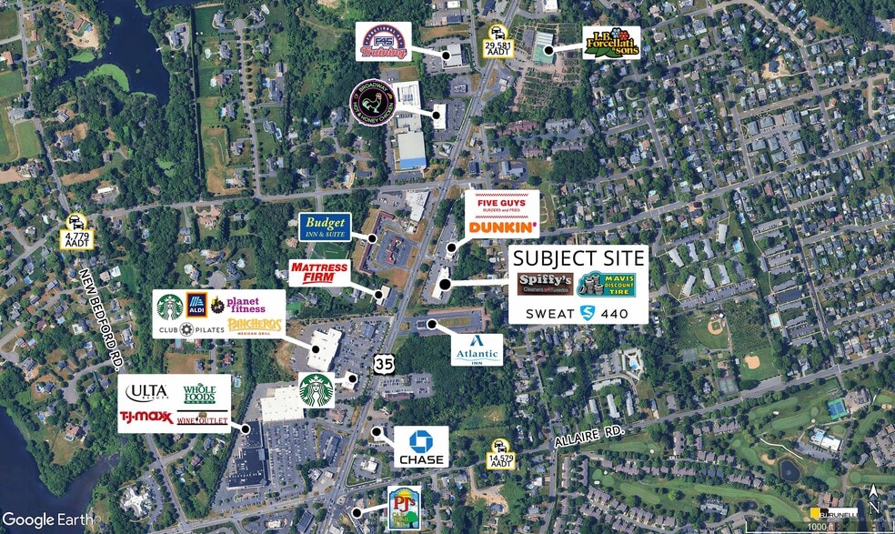 More Photos Of 1906 State Route 35, Wall Freestanding For Lease