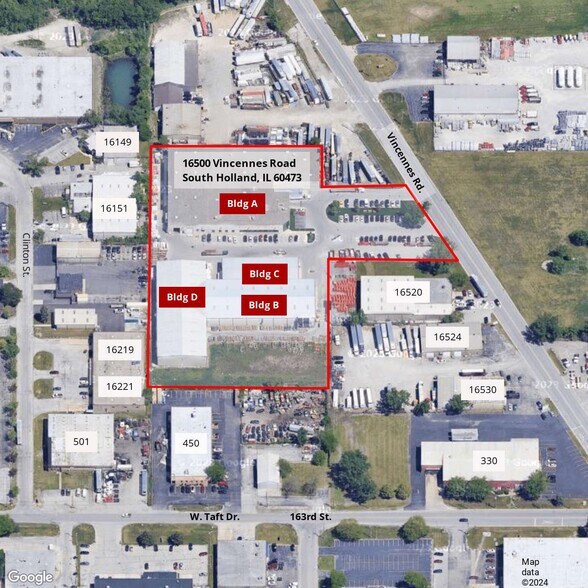 More Photos Of 16500 Vincennes Ave, South Holland Warehouse For Sale