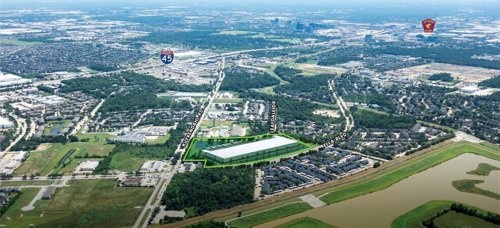 More Photos Of 14410 Ella Blvd, Houston Warehouse For Lease