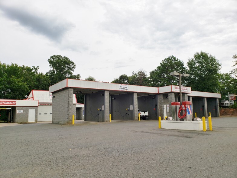 Primary Photo Of 851 Union St S, Concord Carwash For Sale