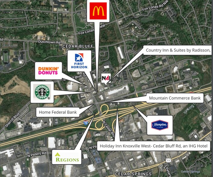 More Photos Of 9137-9141 Cross Park Dr, Knoxville Storefront Retail Office For Lease