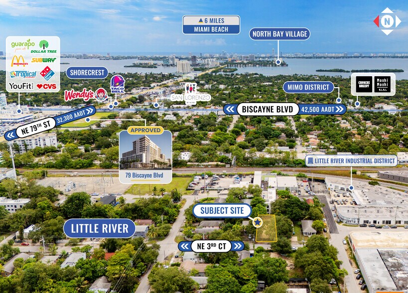 More Photos Of 7521 NE 3rd Ct, Miami Land For Sale