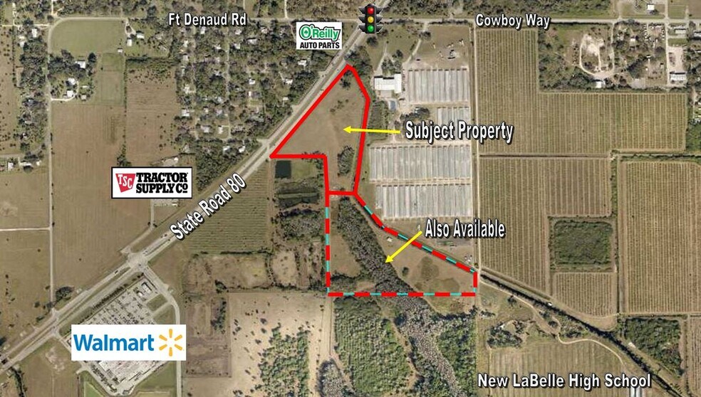 Primary Photo Of W SR 80, LaBelle Land For Sale