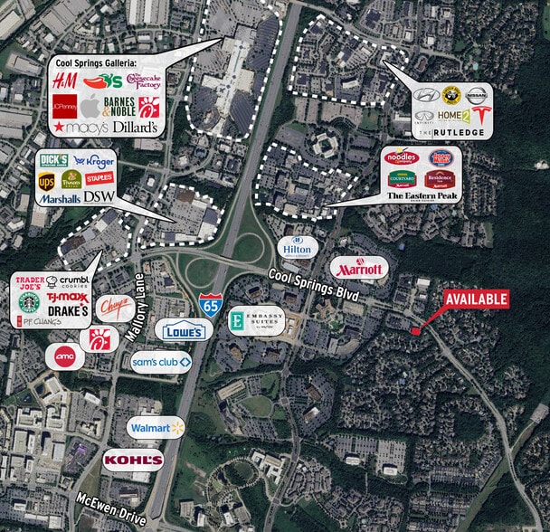 More Photos Of 751 Cool Springs Blvd, Franklin Office For Lease