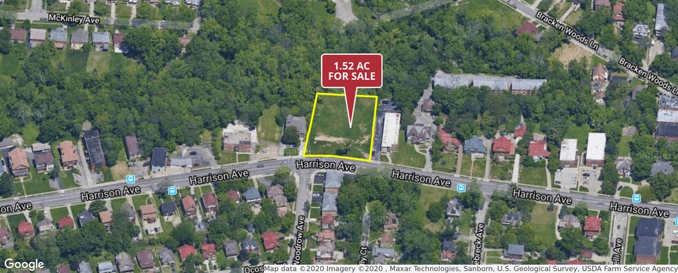 Primary Photo Of 2570 Harrison Ave, Cincinnati Land For Sale