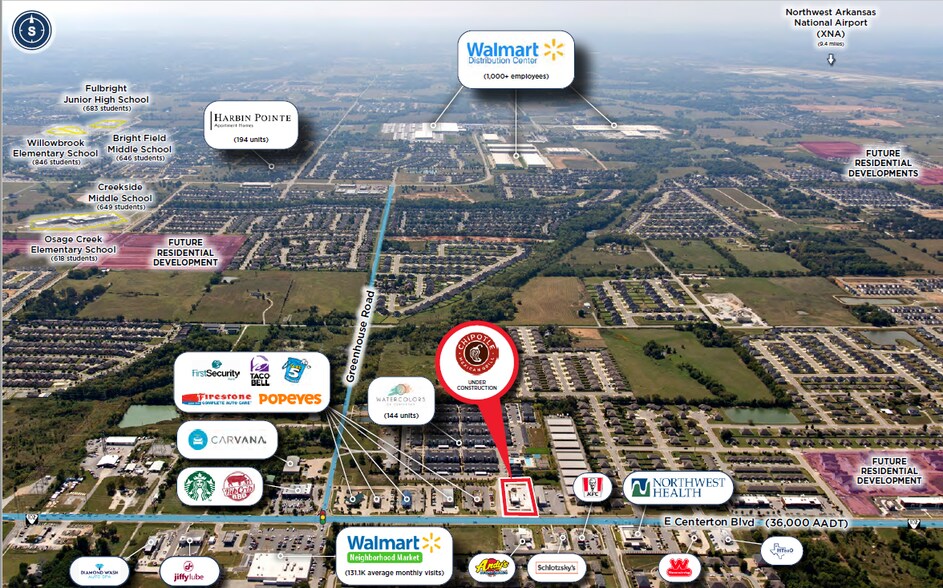 More Photos Of 1701 E Centerton Blvd, Bentonville Fast Food For Sale