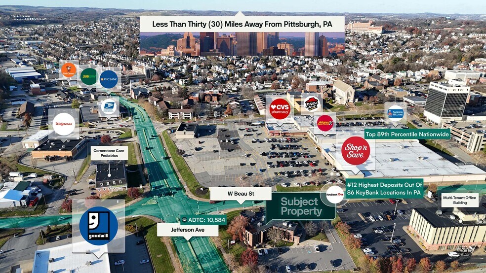 More Photos Of 200 W Beau St, Washington General Retail For Sale