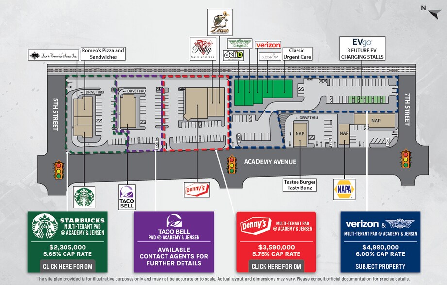 More Photos Of 602-622 Academy Ave, Sanger Freestanding For Sale