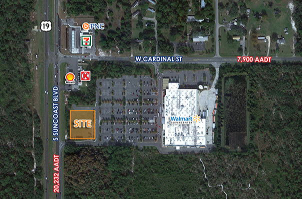 Primary Photo Of Suncoast Blvd and W Cardinal St, Homosassa Land For Sale