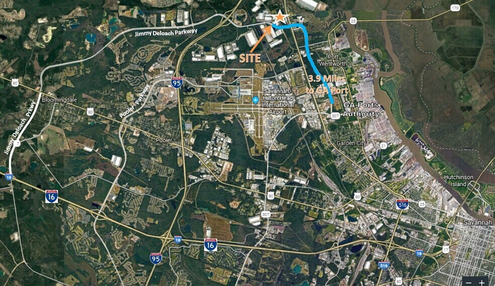 More Photos Of 110 Godley Rd, Savannah Truck Terminal For Lease