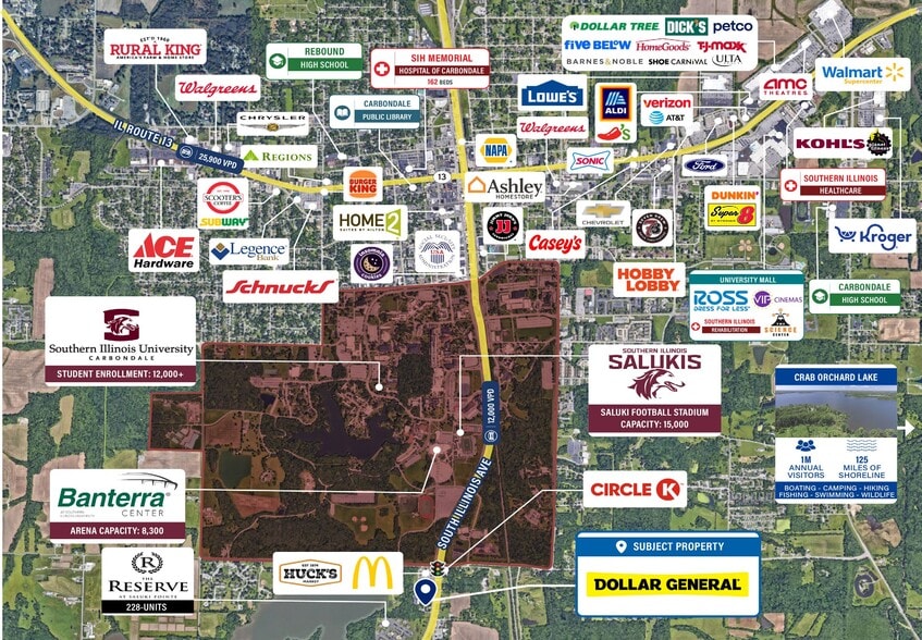 More Photos Of 2020 S Illinois Ave, Carbondale General Retail For Sale