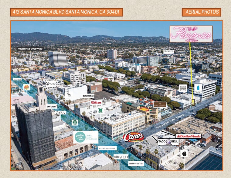 More Photos Of 401-415 Santa Monica Blvd, Santa Monica General Retail For Lease