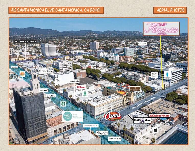 More Photos Of 401-415 Santa Monica Blvd, Santa Monica General Retail For Lease