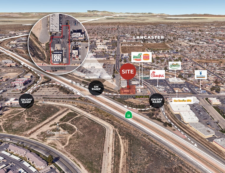 More Photos Of 1525 W Avenue K, Lancaster Restaurant For Lease