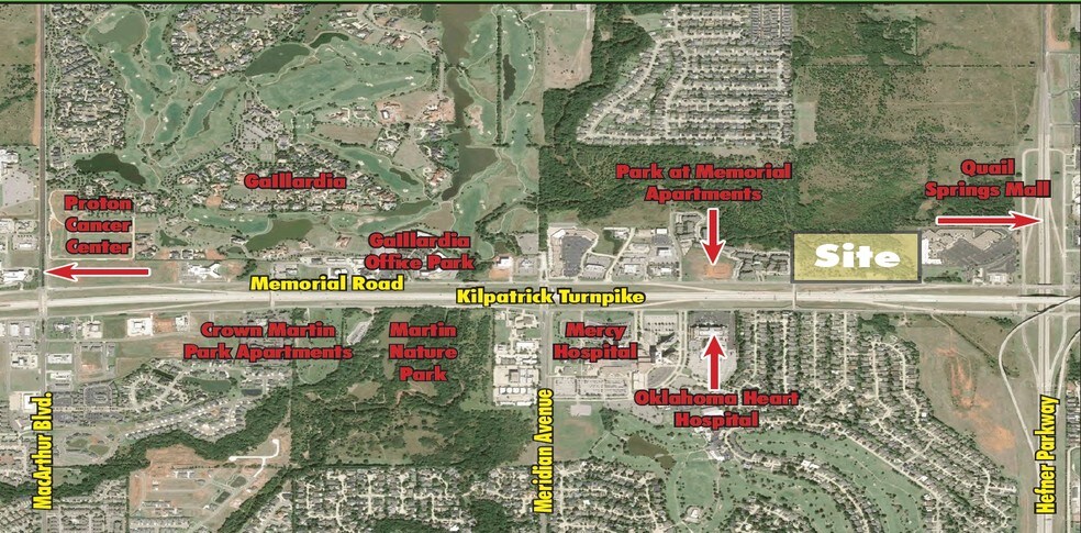 Primary Photo Of 4105 W Memorial Rd, Oklahoma City Land For Sale