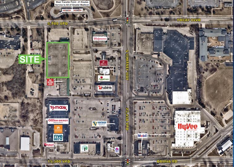 More Photos Of 620-642 S Whitney Way, Madison Freestanding For Lease