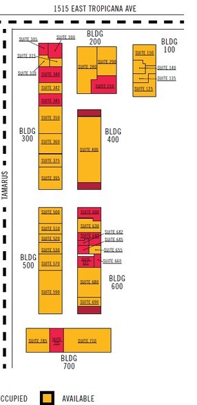 More Photos Of 1455-1515 E Tropicana Ave, Las Vegas Unknown For Lease