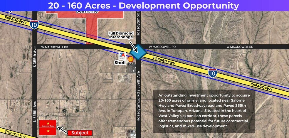 Primary Photo Of 0 W Broadway RD Lot 1,, Tonopah Land For Sale