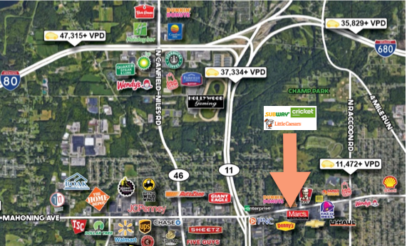 More Photos Of 4774 Mahoning Ave, Austintown Unknown For Lease