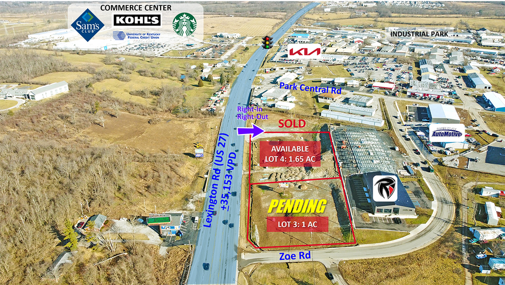 Primary Photo Of 3060 Lexington Rd, Nicholasville Land For Sale