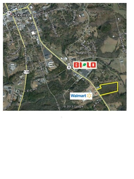 Primary Photo Of Gentry Memorial Hwy, Pickens Land For Sale