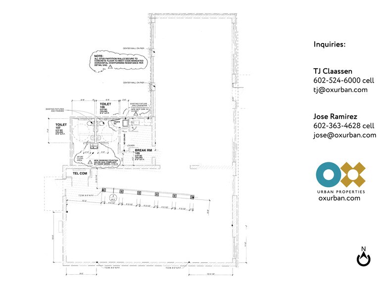 More Photos Of 808 N 1st St, Phoenix General Retail For Lease