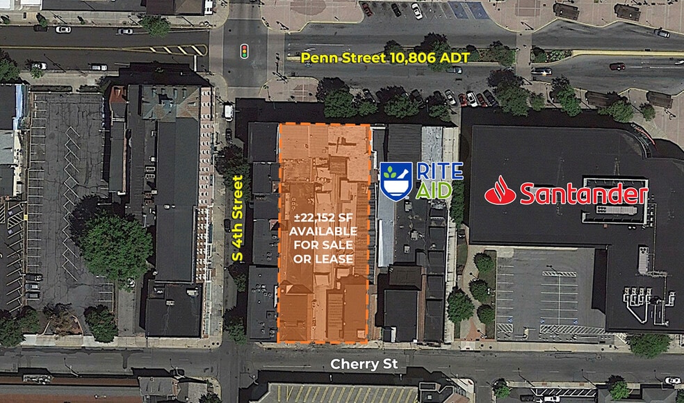 Primary Photo Of 408 Penn St, Reading General Retail For Sale