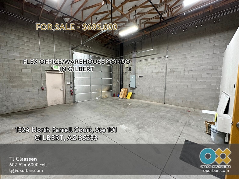 More Photos Of 1324 N Farrell Ct, Gilbert Warehouse For Sale