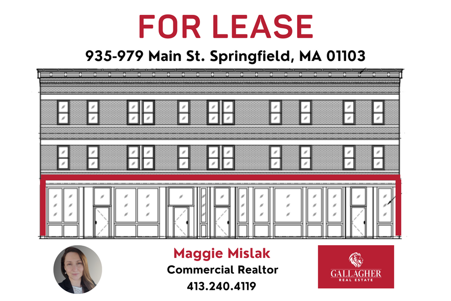 Primary Photo Of 935 Main St, Springfield Freestanding For Lease