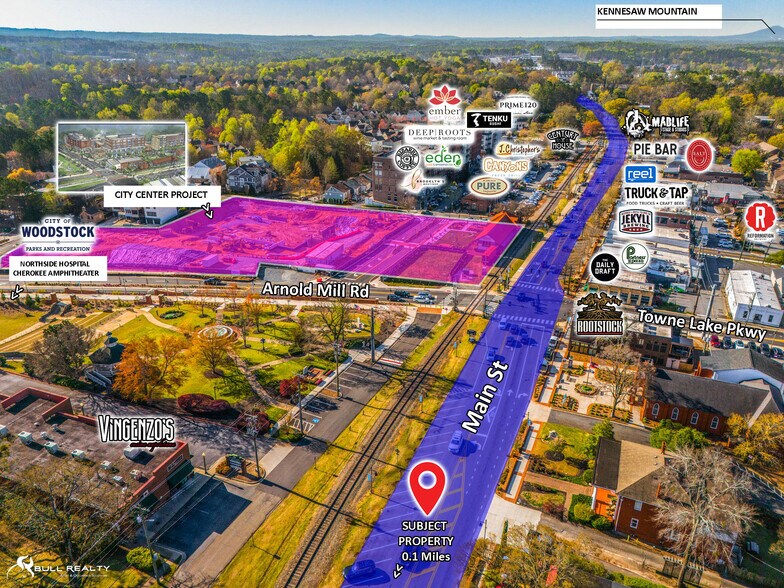 More Photos Of 8420 Main St, Woodstock Land For Sale