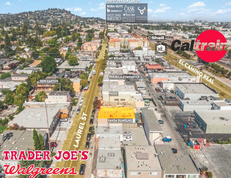 More Photos Of 1185 Laurel St, San Carlos Storefront For Lease