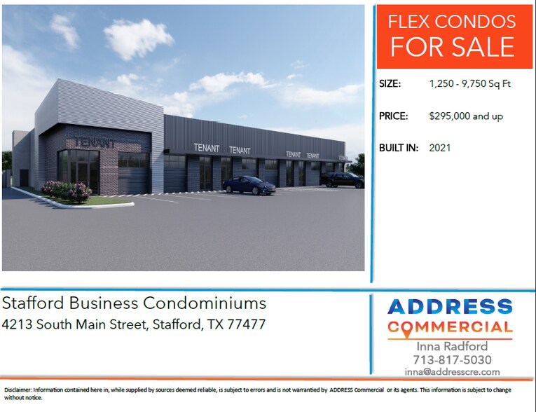 More Photos Of 4231 S Main St, Stafford Storefront Retail Office For Lease