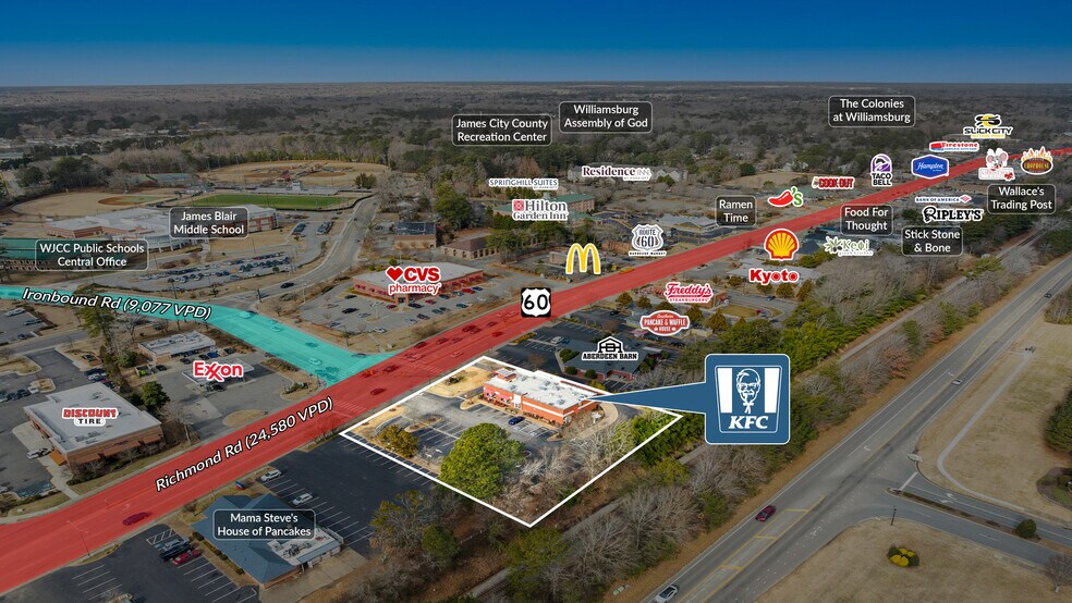 More Photos Of 1545 Richmond Rd, Williamsburg Fast Food For Sale