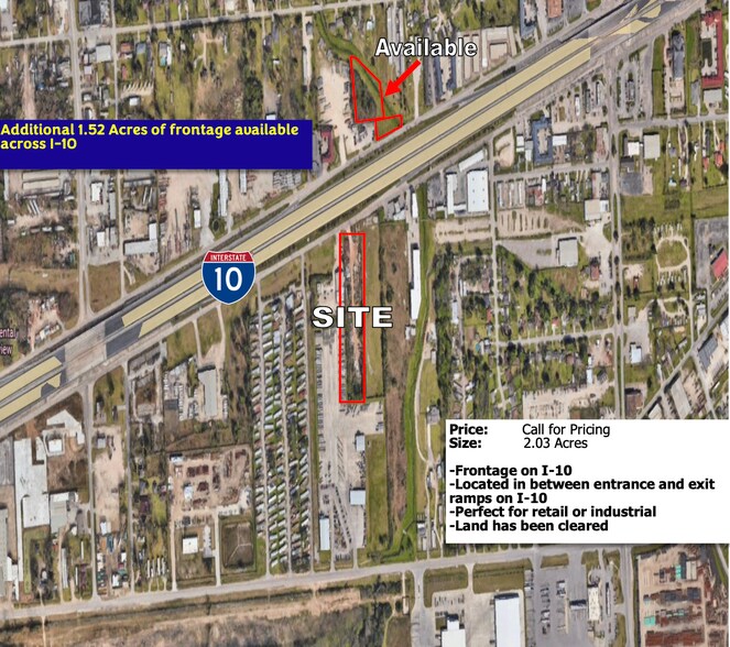 More Photos Of 15550 East Freeway, Channelview Land For Sale