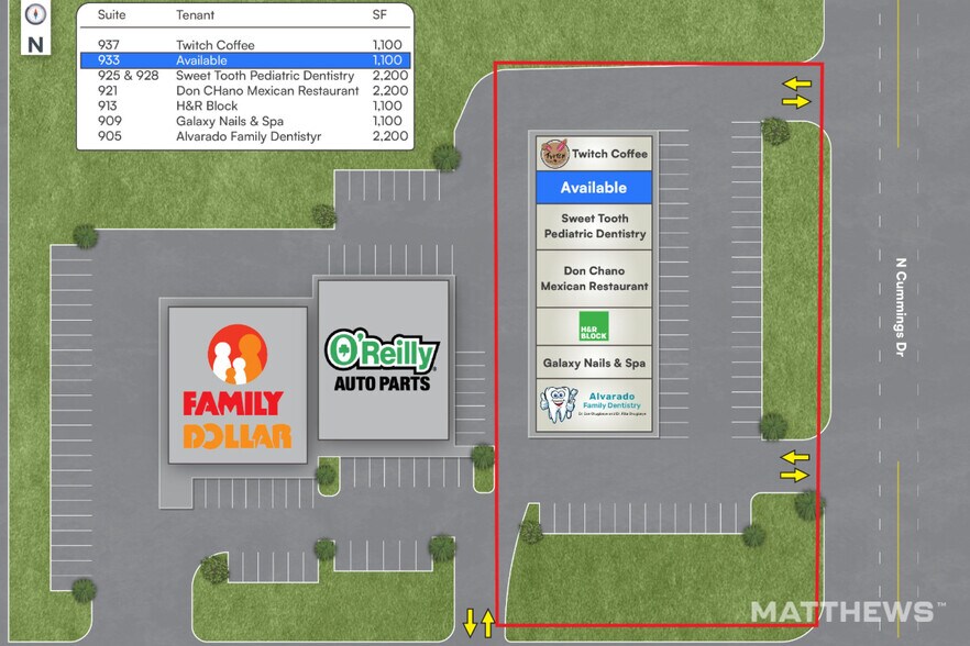More Photos Of 901-927 Cummings St, Alvarado Storefront Retail Office For Lease
