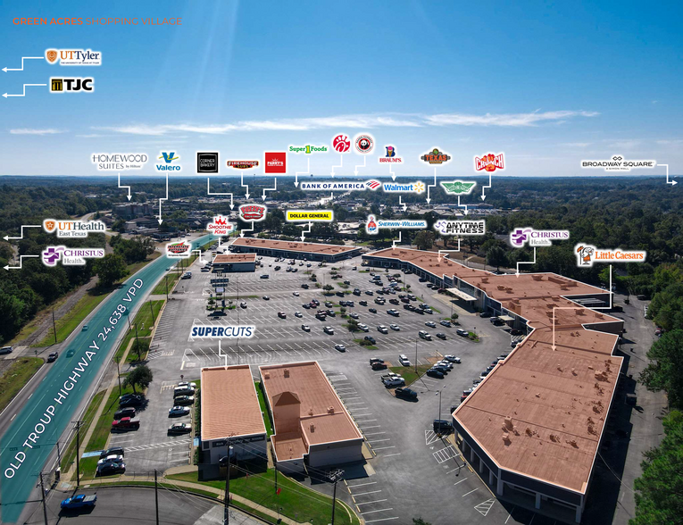 More Photos Of 1700-1880 Troup Hwy, Tyler Unknown For Lease