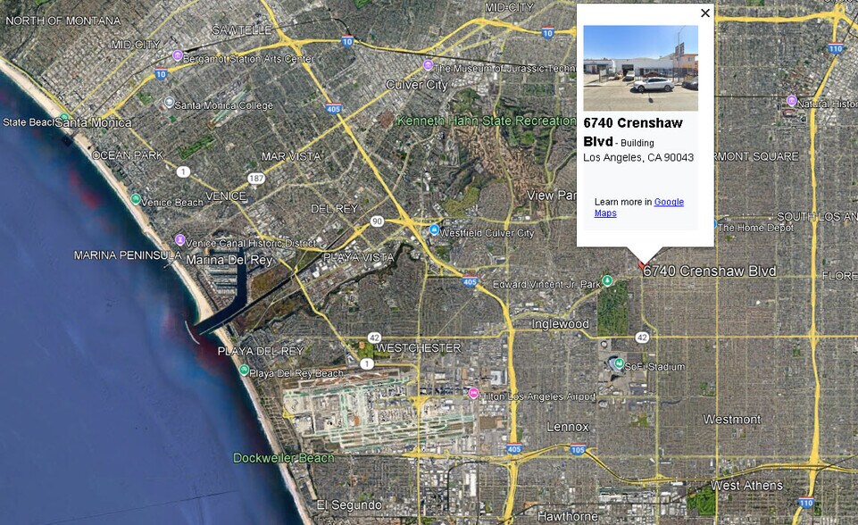 More Photos Of 6740 Crenshaw Blvd, Los Angeles Auto Repair For Lease
