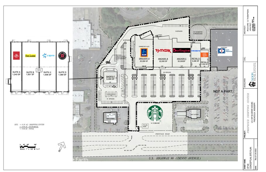 More Photos Of 3801 Denny Ave, Pascagoula Storefront Retail Office For Lease