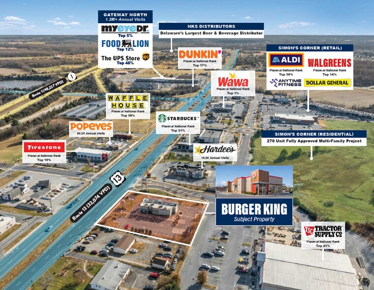 More Photos Of 1282 S DuPont Blvd, Smyrna Fast Food For Sale