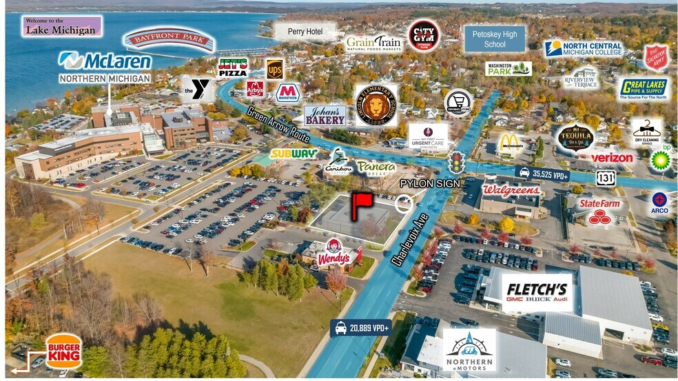 More Photos Of 730 Charlevoix Ave, Petoskey Freestanding For Sale