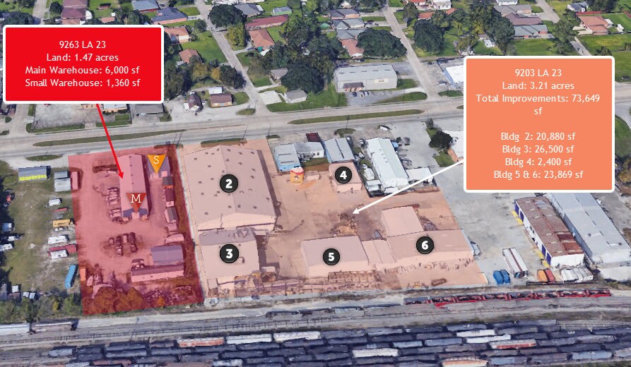 More Photos Of 9203 Highway 23, Belle Chasse Industrial For Sale