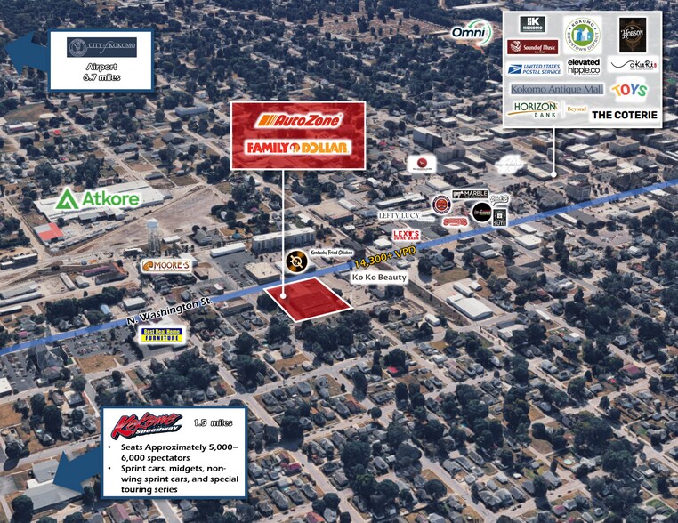 More Photos Of 915 N Washington St, Kokomo Freestanding For Sale