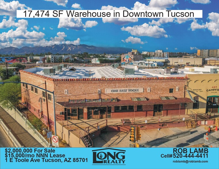 Primary Photo Of 1 E Toole Ave, Tucson Storefront Retail Office For Sale