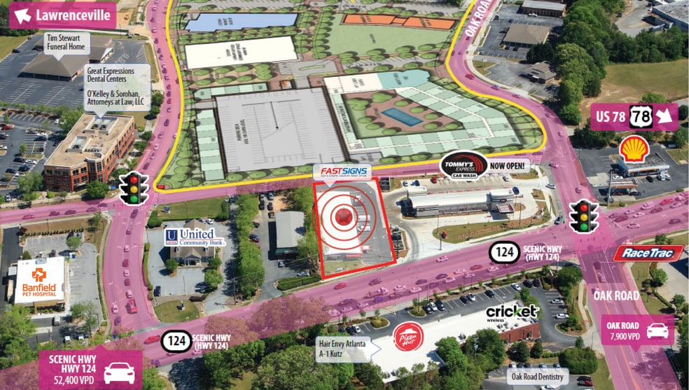 More Photos Of 2180-82 Scenic Hwy, Snellville Warehouse For Lease