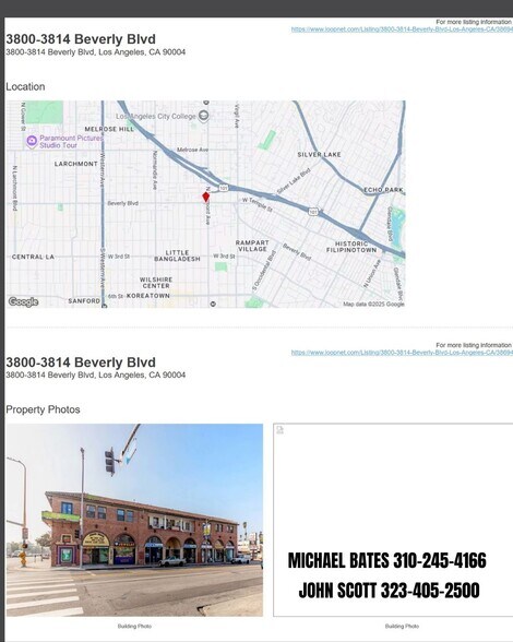 More Photos Of 3800-3814 Beverly Blvd, Los Angeles Storefront Retail Office For Sale