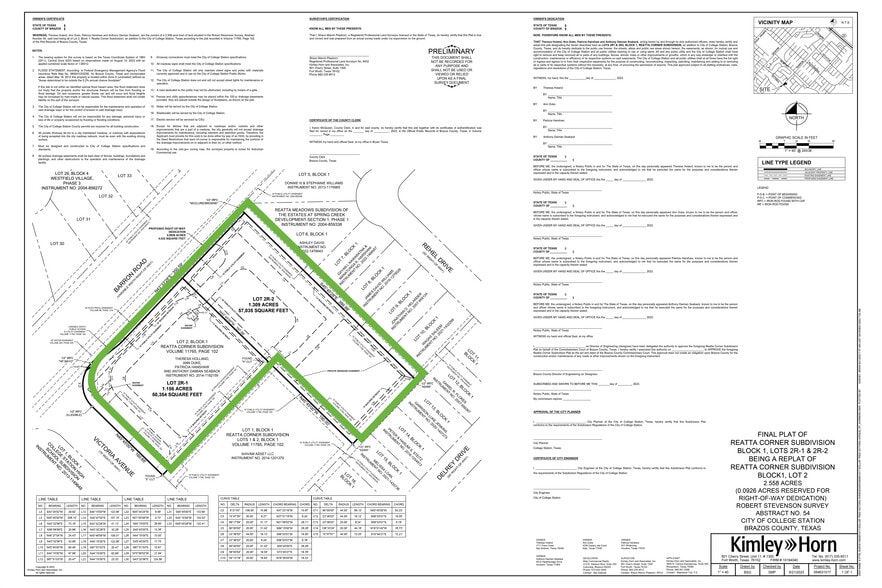 More Photos Of Barron Rd & Victoria Ave, College Station Land For Sale