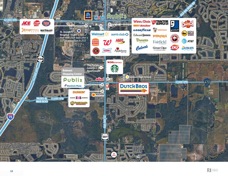 More Photos Of SEC of Balm Road & US 301, Riverview Fast Food For Sale