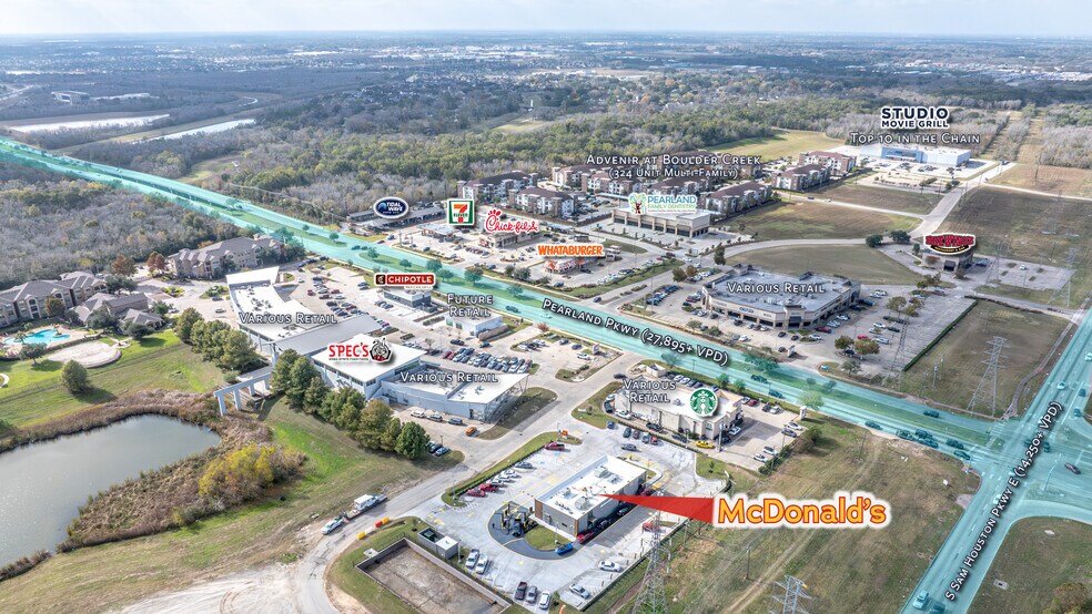 More Photos Of 10515 Pearland Pky, Houston Freestanding For Sale