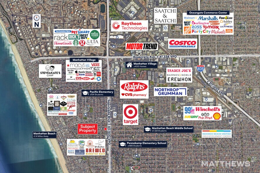 More Photos Of 901-913 N Sepulveda Blvd, Manhattan Beach General Retail For Lease